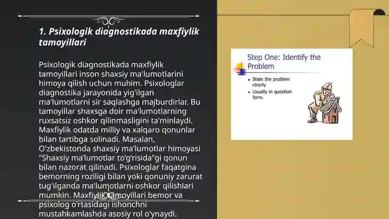 Psixalogik diagnostikaning axloqiy muammolari 3