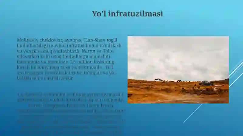 Yo'l infratuzilmasi 3