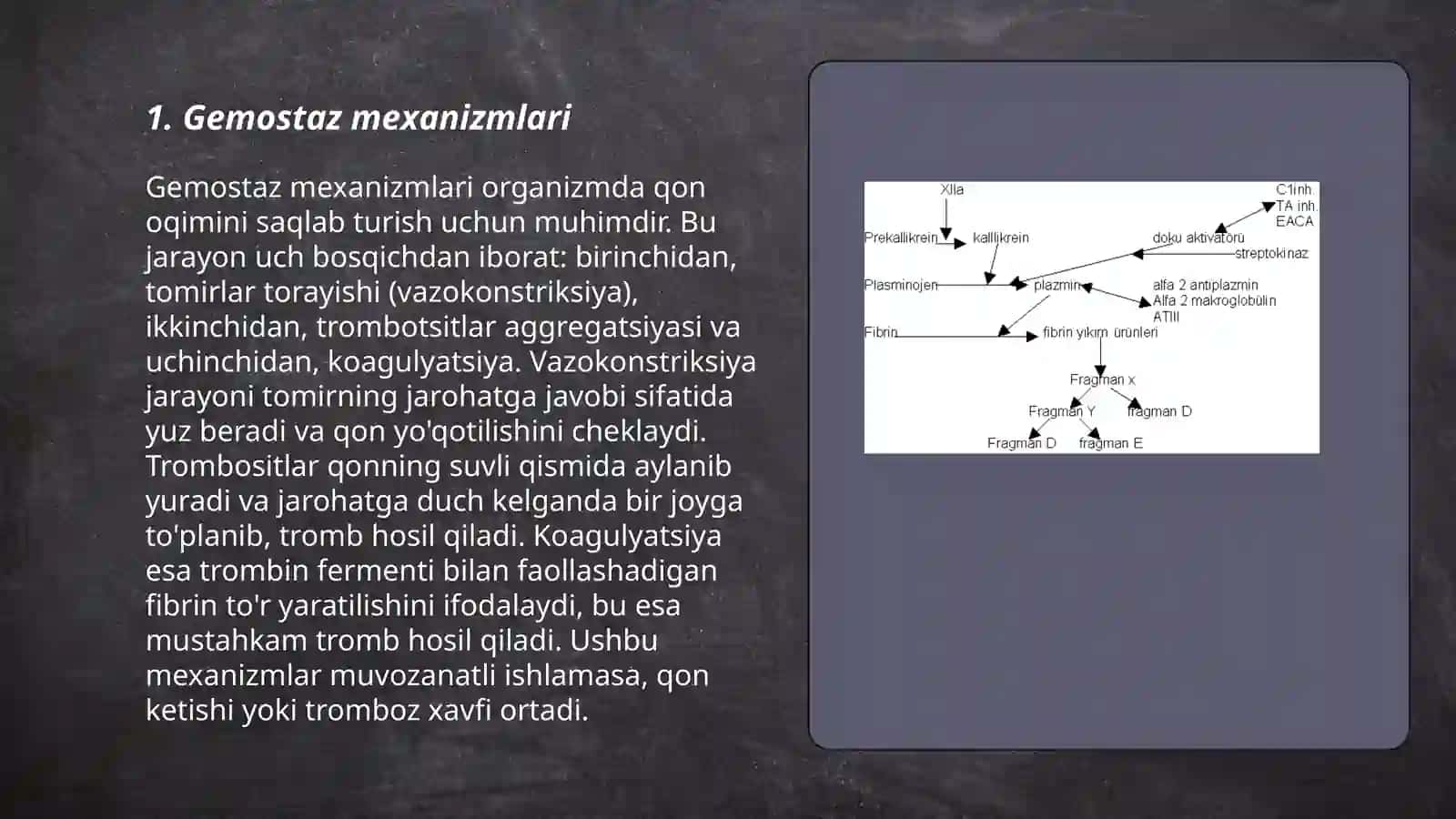 Gemostaz.Fibrinoliz 3