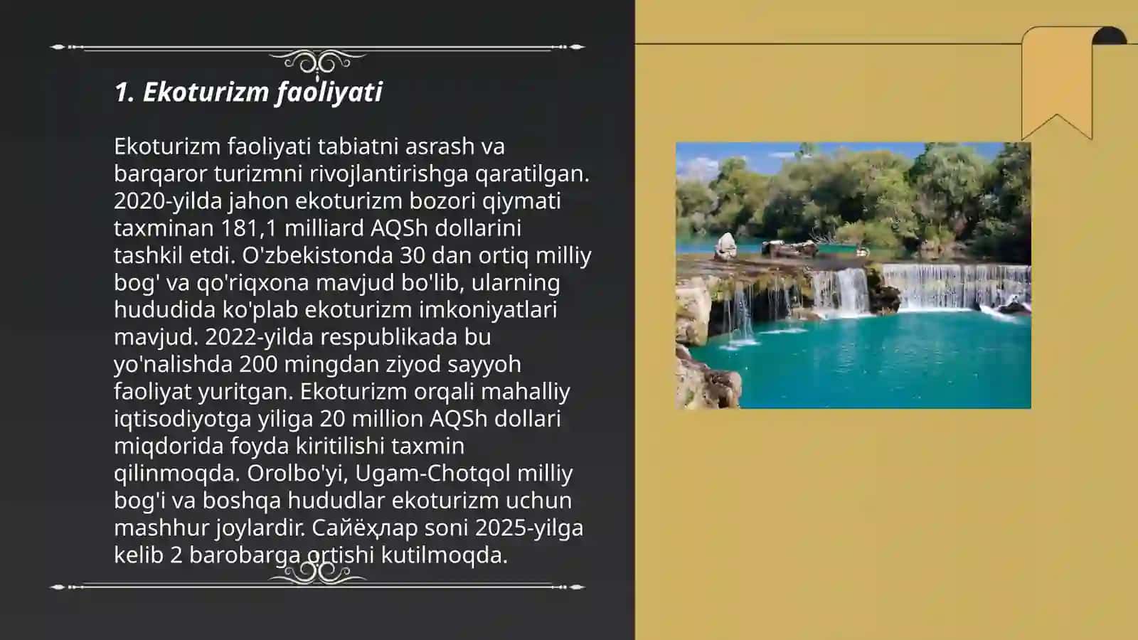 Turistik faoliyat turlari 3