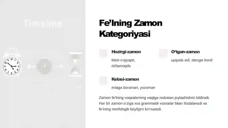 Fe’l So‘z Turkumi: Mohiyati va Grammatik Xususiyatlari 3