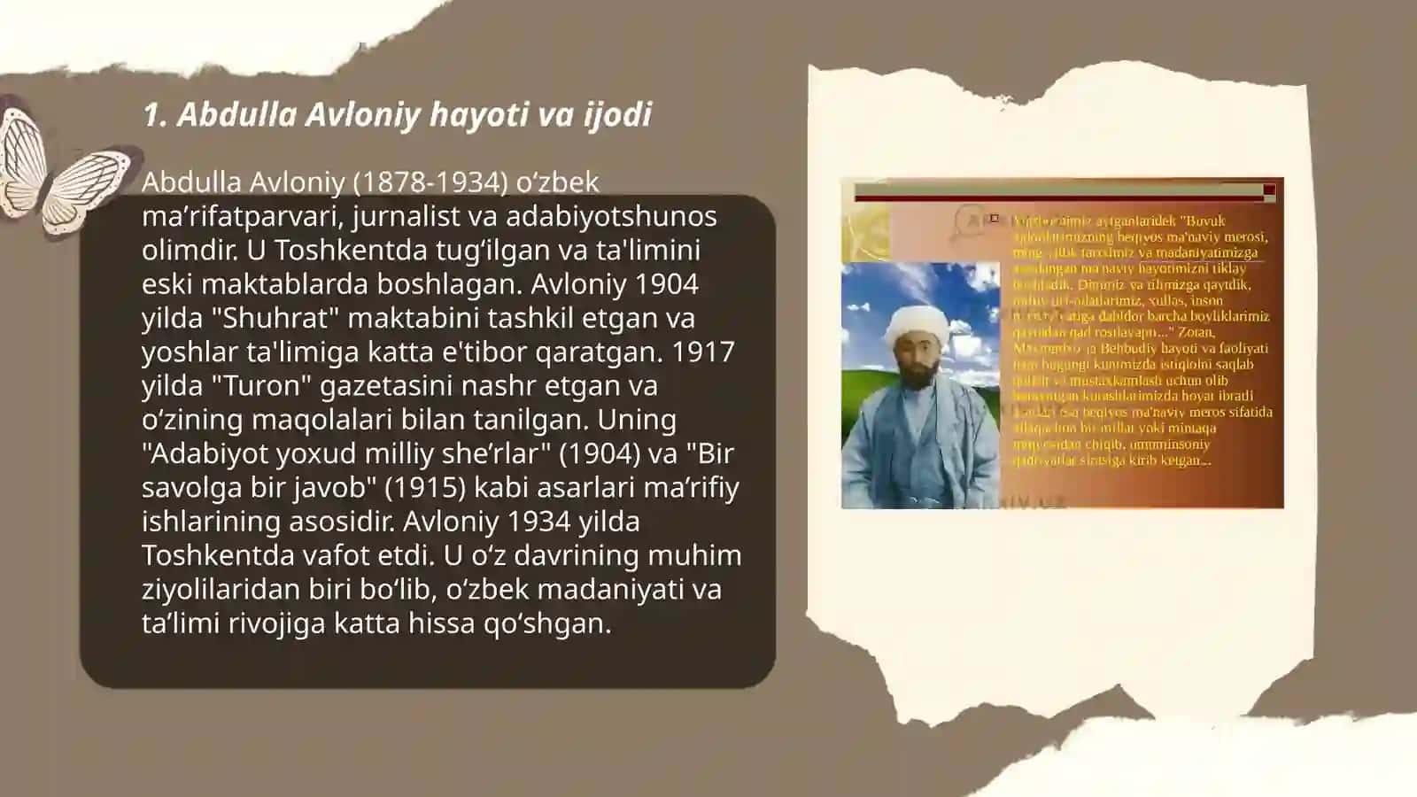Abdulla Avloniy Asarları 3