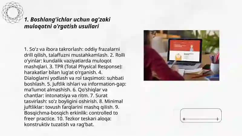 Ingiliz tilida gapirishni o'rgatish 3