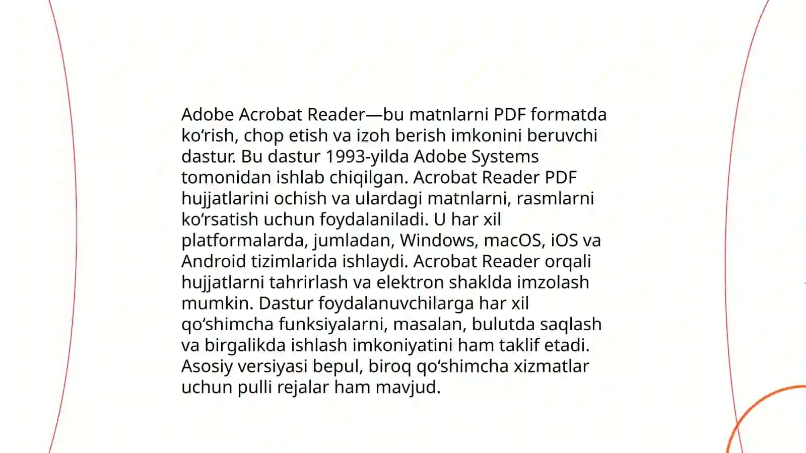 Adobe Acrobat Reader 3