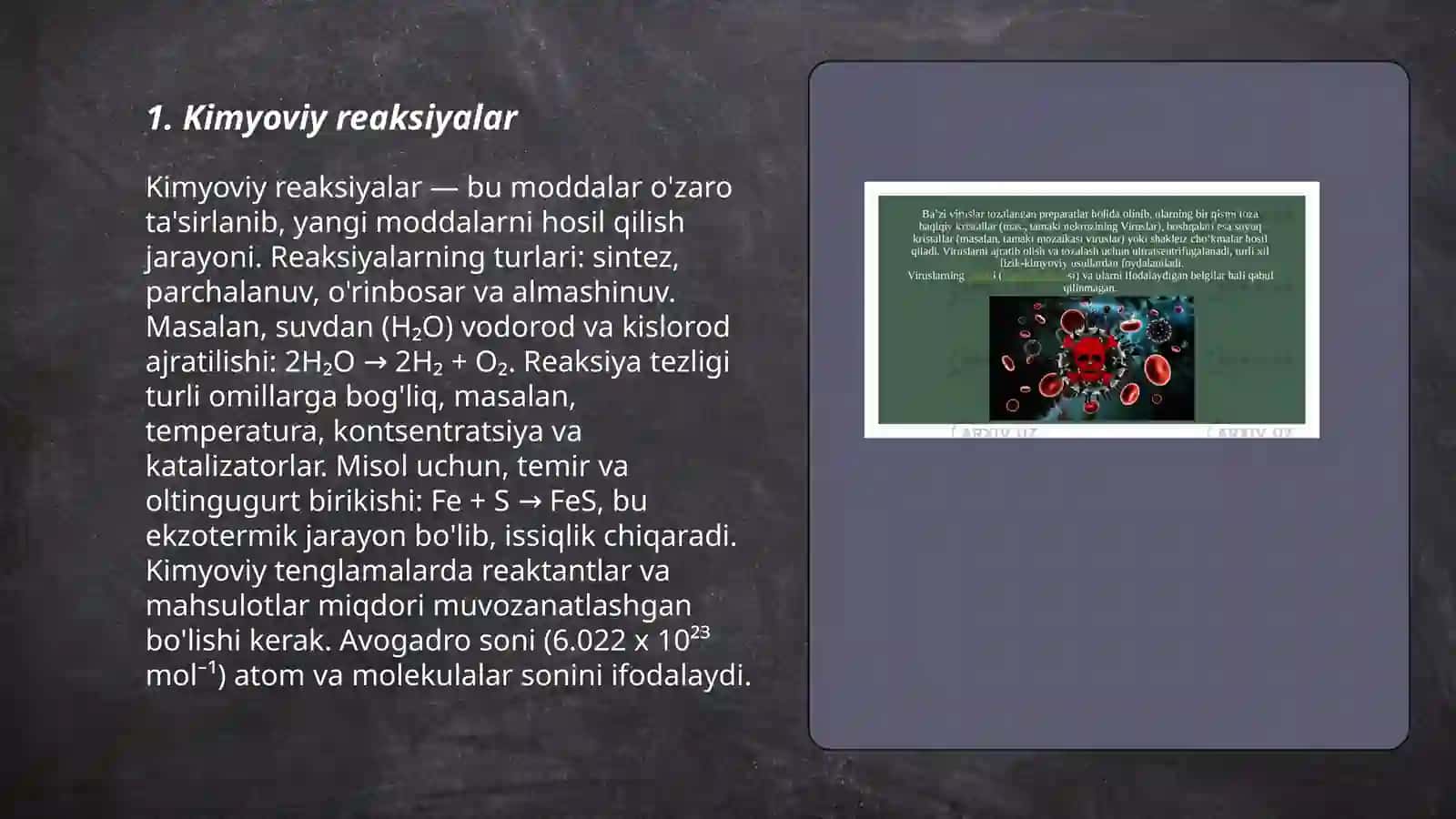 Kimyoviy va biokimyoviy jinslar 3