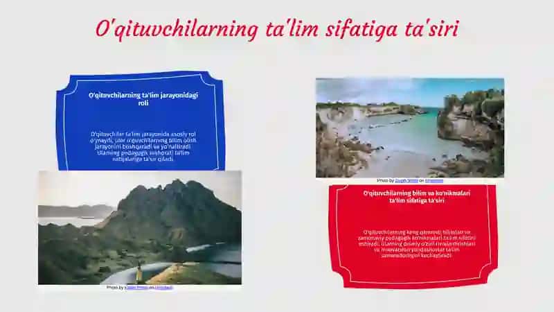O'qituvchilarning ta'lim sifatiga ta'siri 3