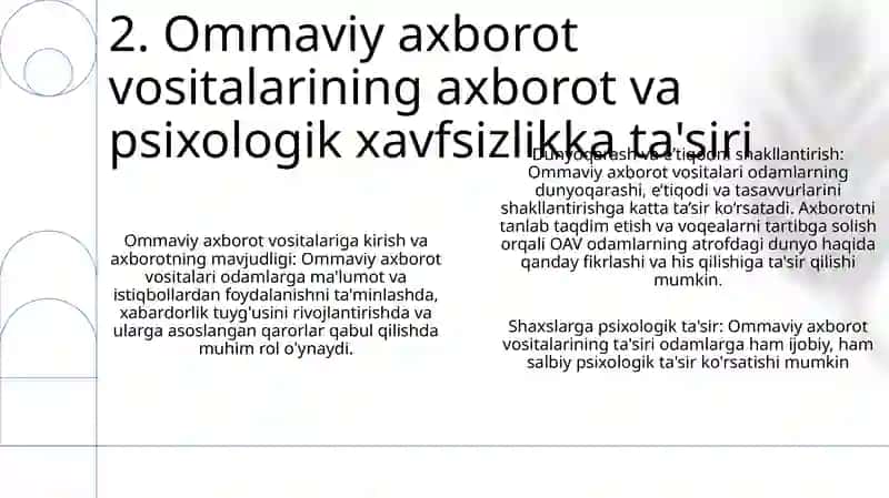 Axborot va Psixologik Xavfsizlik 3