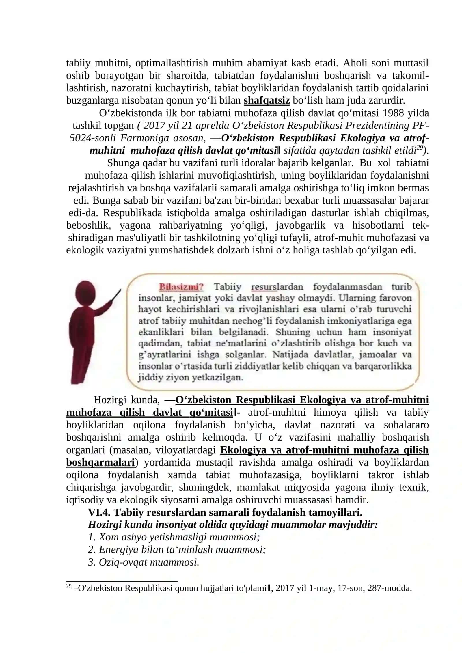 Tabiiy Resurslar va ularning turlari 3