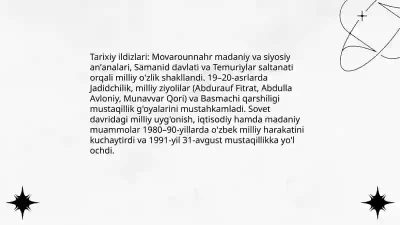 Tarixiy ildizlari va mustaqillik gʻoyalari 3