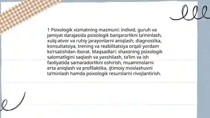 Psixologik xizmat va uning turlari 3