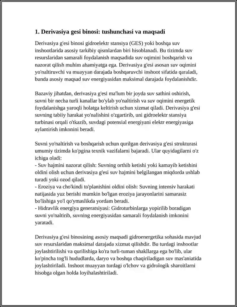 DERIVASIYA GESI BINOSI 3
