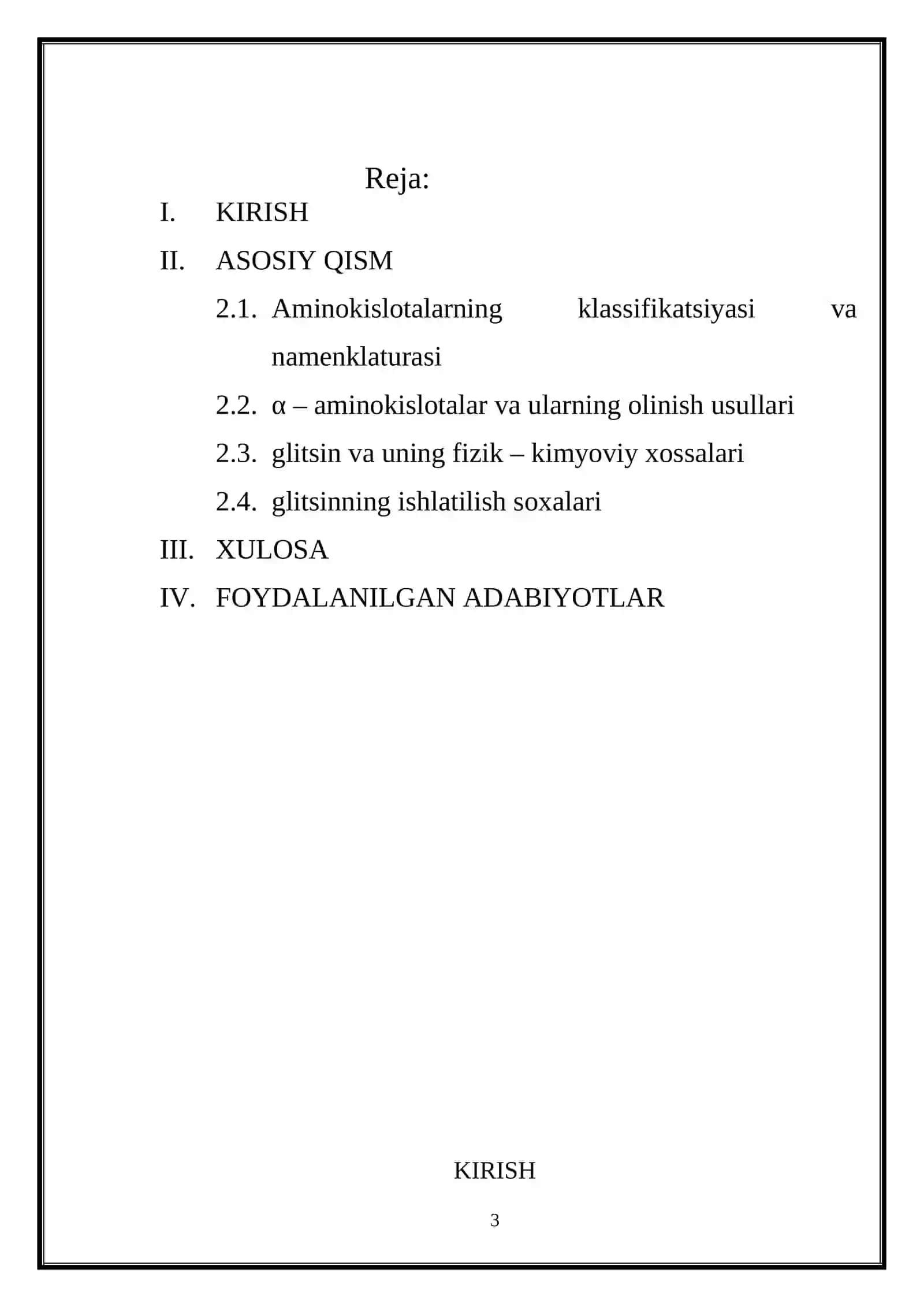Glitsin va uning o’ziga xos xususiyatlari 3