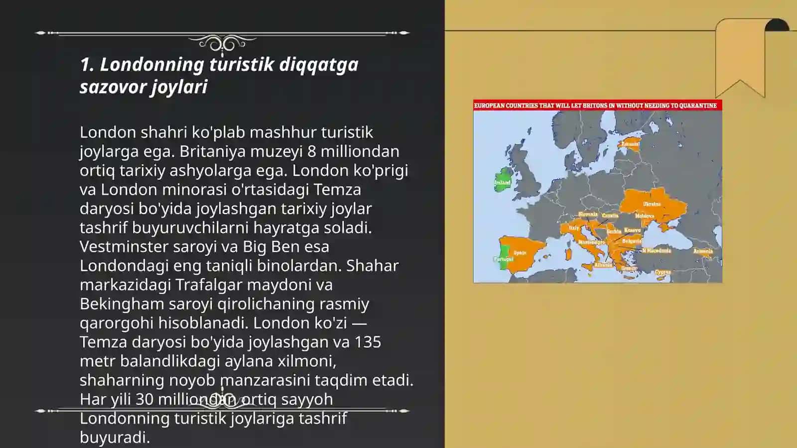 Londonning turistik diqqatga sazovor joylari 3