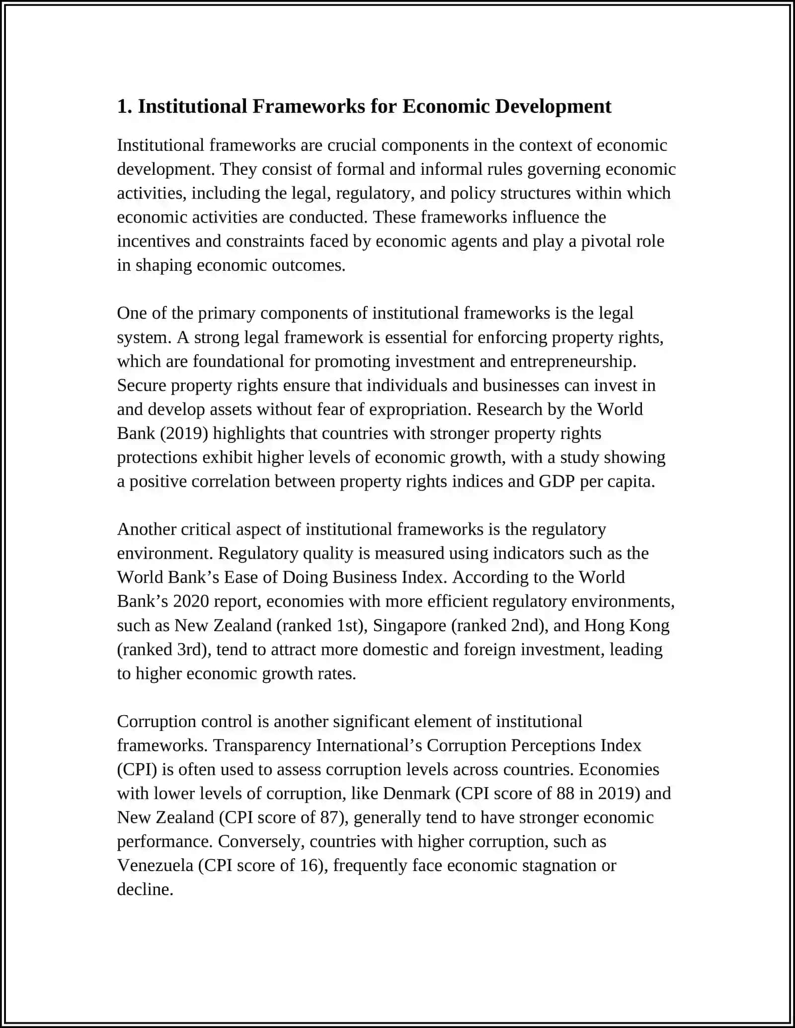 INSTITUSIONAL FEATURES OF THE DEVELOPMENT OF THE ECONOMY 3