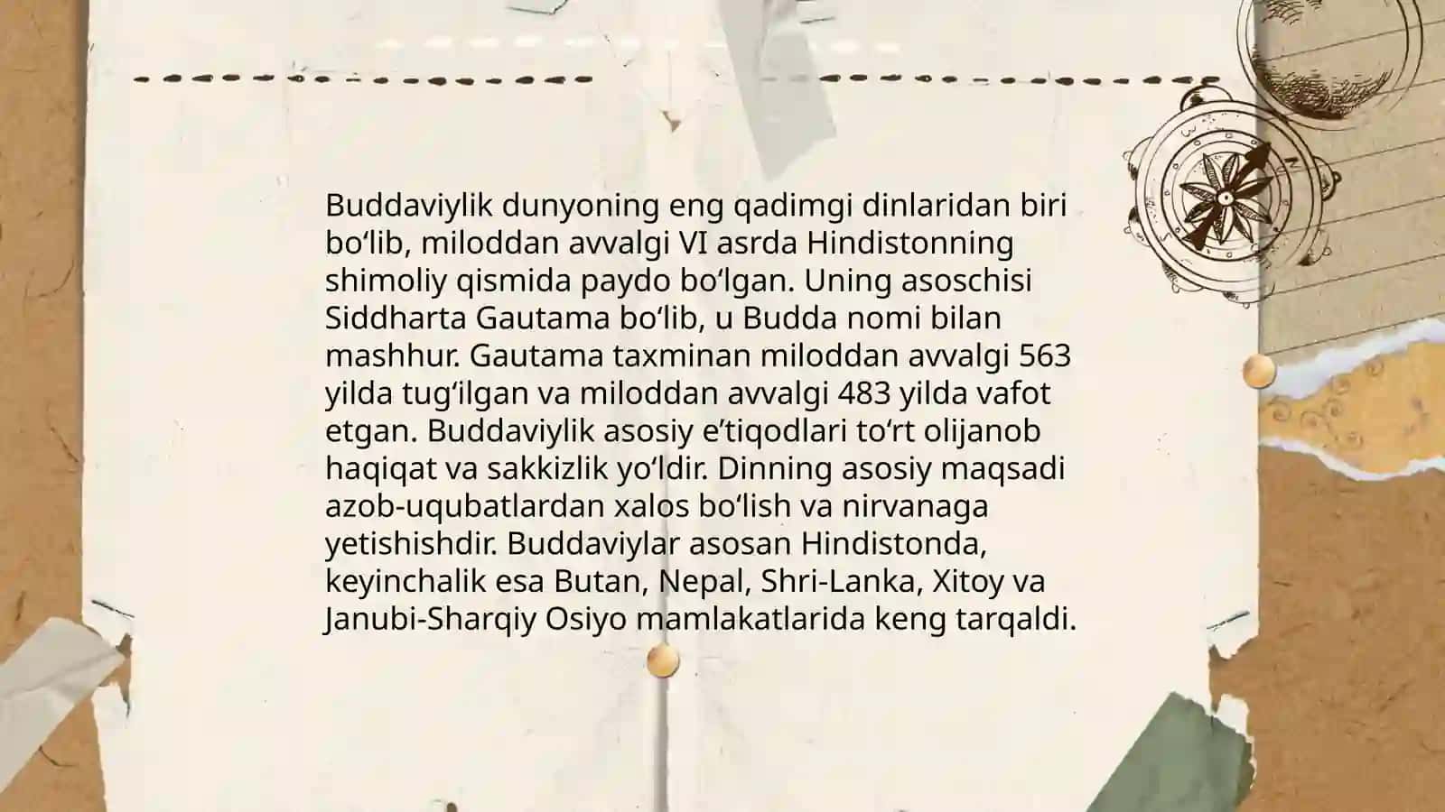 Buddaviylik dini haqida va uning asosiy g'oyalari 3