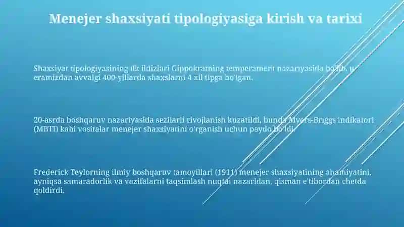 Menejer shaxsi tipologiyasi 3