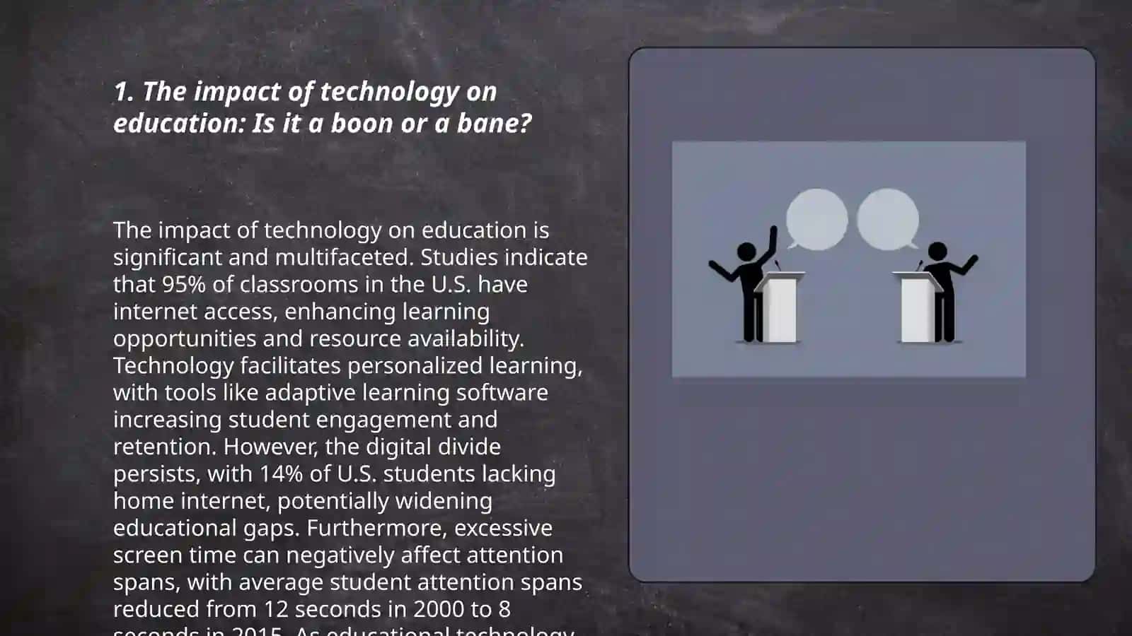 The impact of technology on education: Is it a boon or a bane? 3