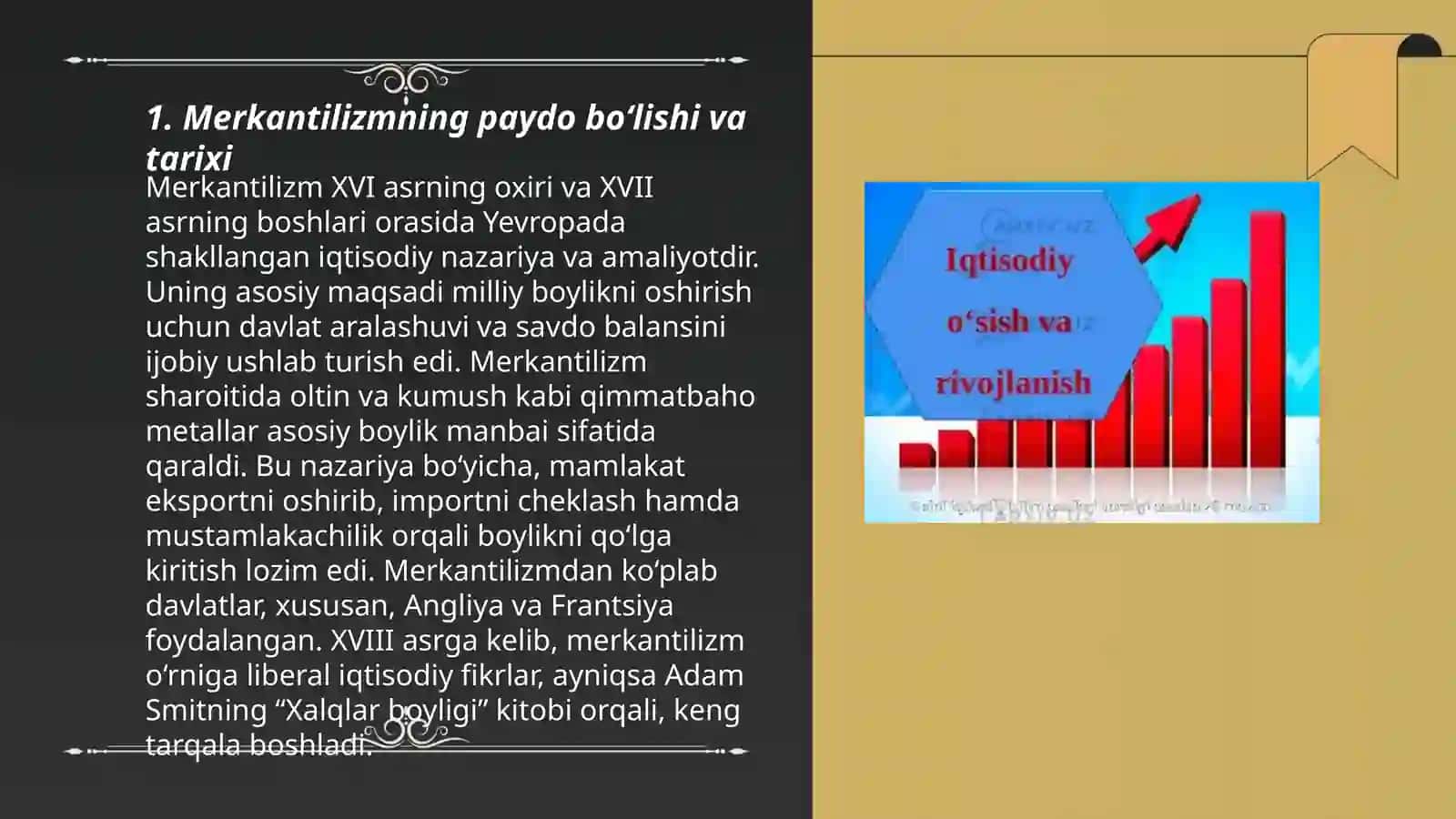Merkontilizm iqtisodiy ta'limotlari 3
