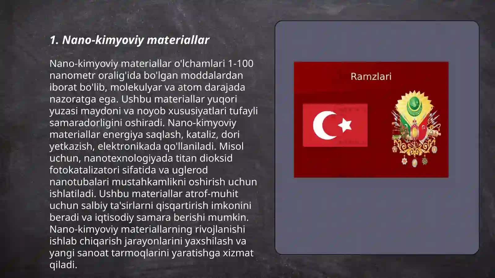 Nano-kimyoviy materiallar 3