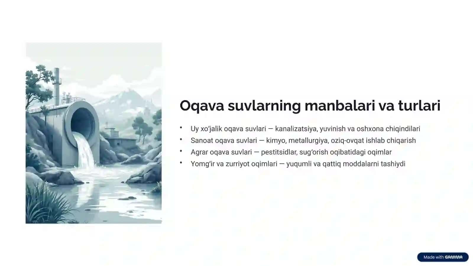 Oqava suvlarni tozalash: Kelajak uchun muhim qadam 3