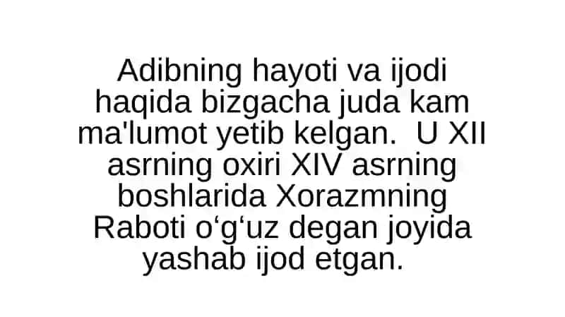 Qissasi Rabgʻuziy asari tahlili 3