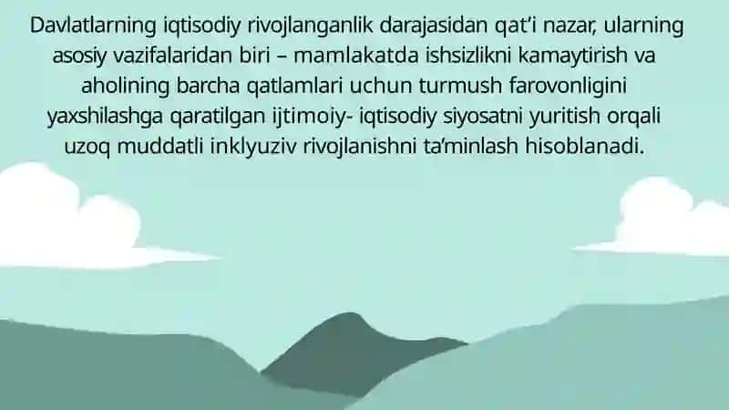 Davlatning Ijtimoiy-Siyosati 3