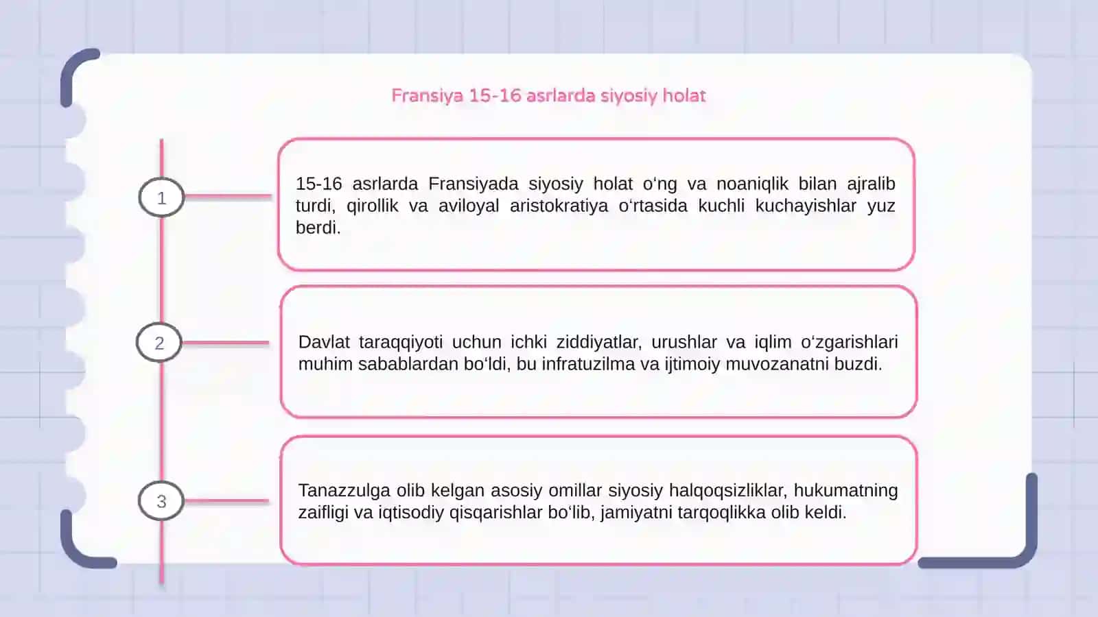 Fransiya 15-16 asrlarda siyosiy holat 3