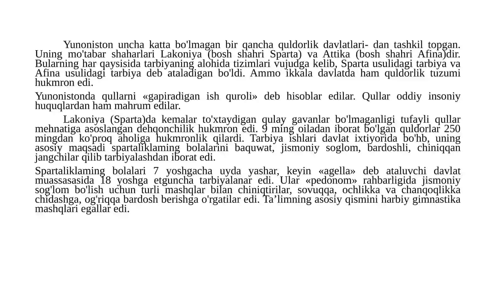 Qadimgi Gretsiya va Rimda antik pedagogika 3
