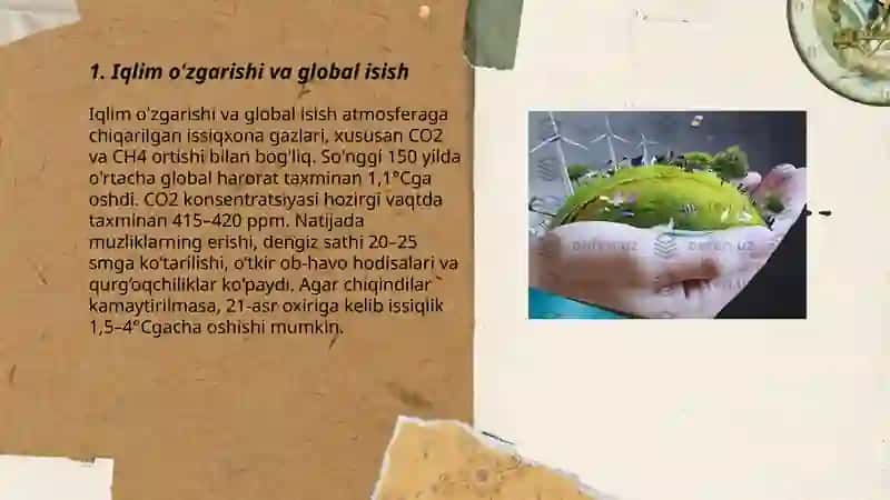 Global ekologik muammolar 3