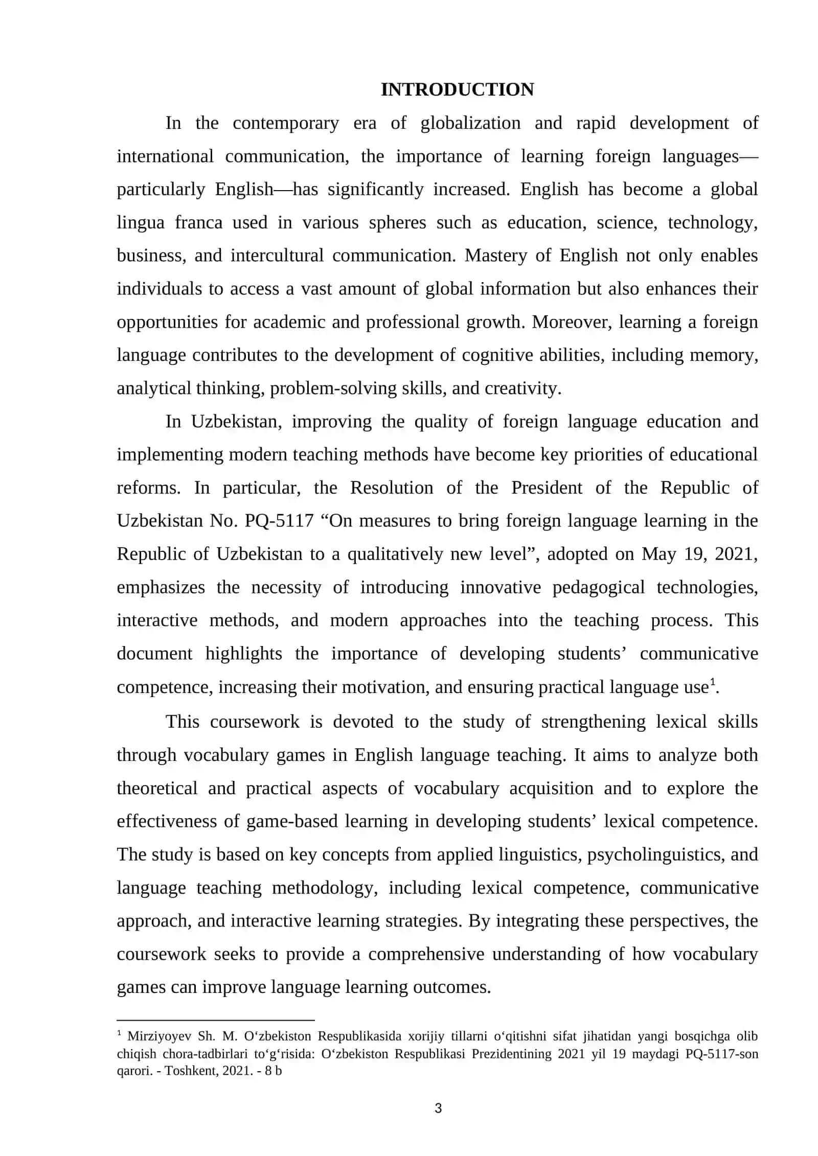 STRENGTHENING LEXICAL SKILLS THROUGH VOCABULARY GAMES 3
