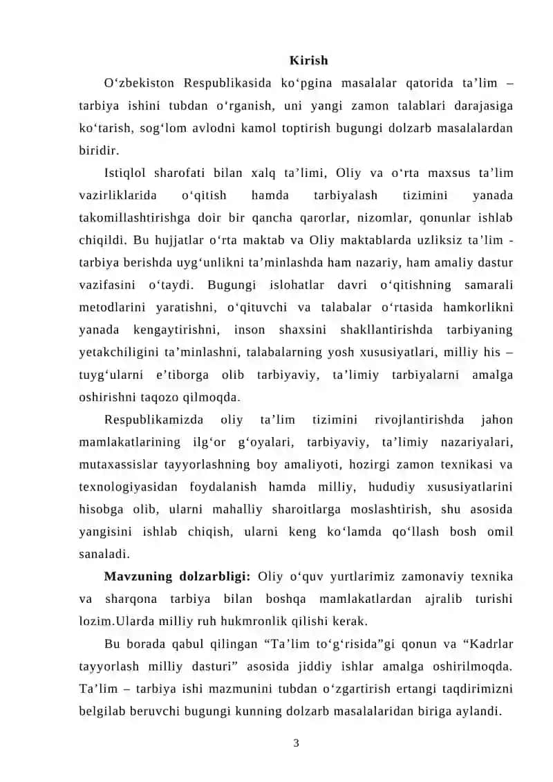 Ilmiy adabiyotlarda tarbiya muammosining о‘rganilishi 3