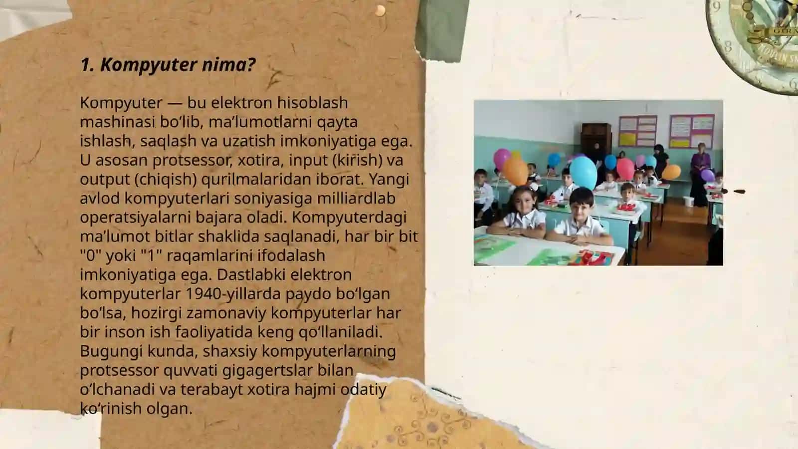 Informatika o'qitish metodikasi 5-sinf uchun 3