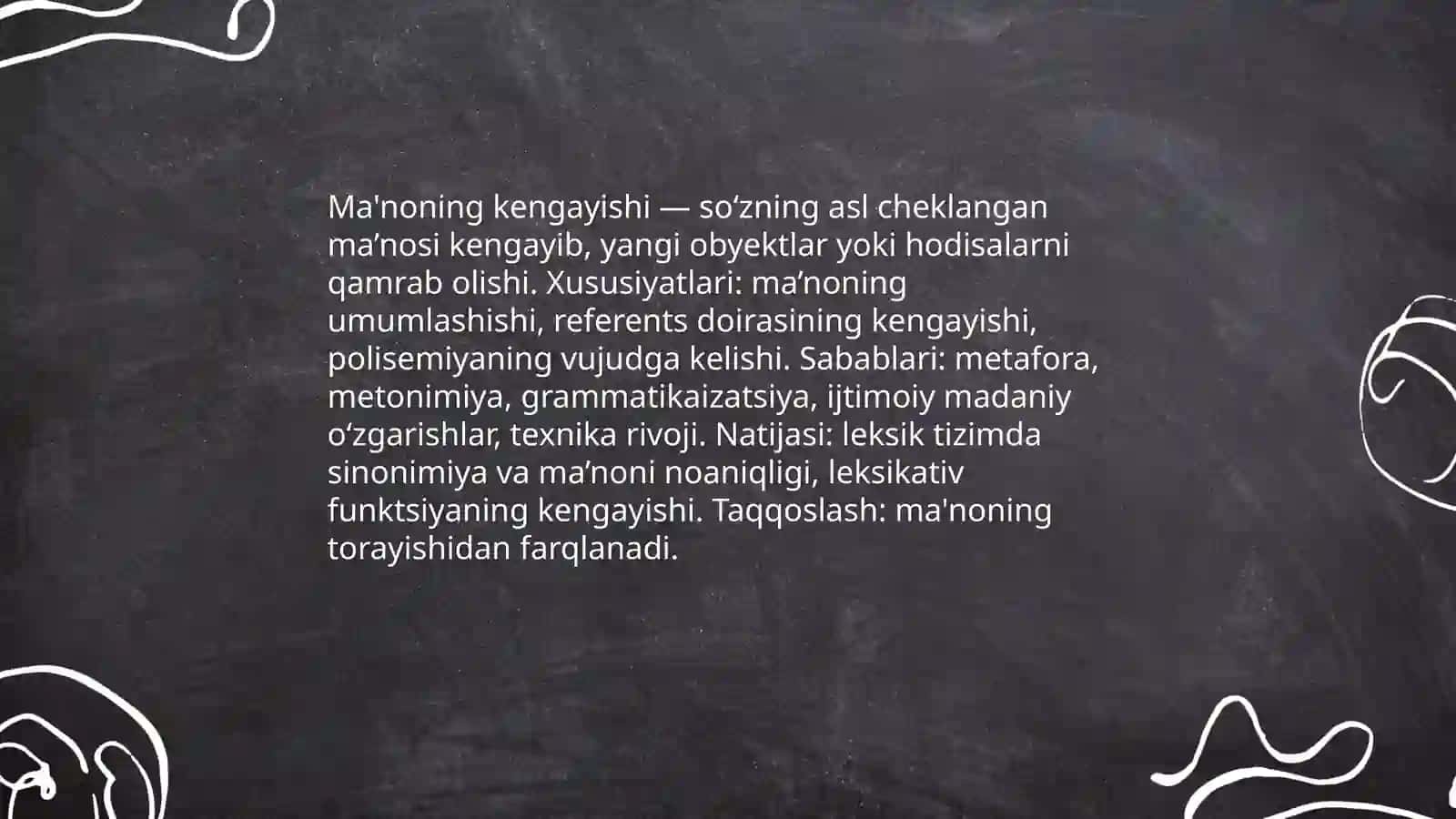 Ma'no ko'chish turlari 3