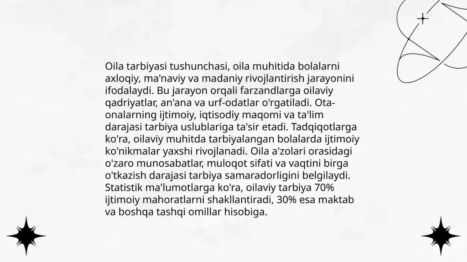 Oila tarbiyasi 3