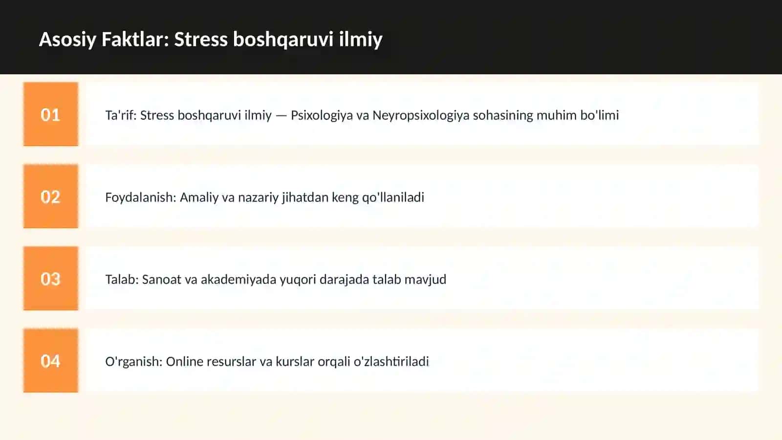 Stress boshqaruvi ilmiy 3