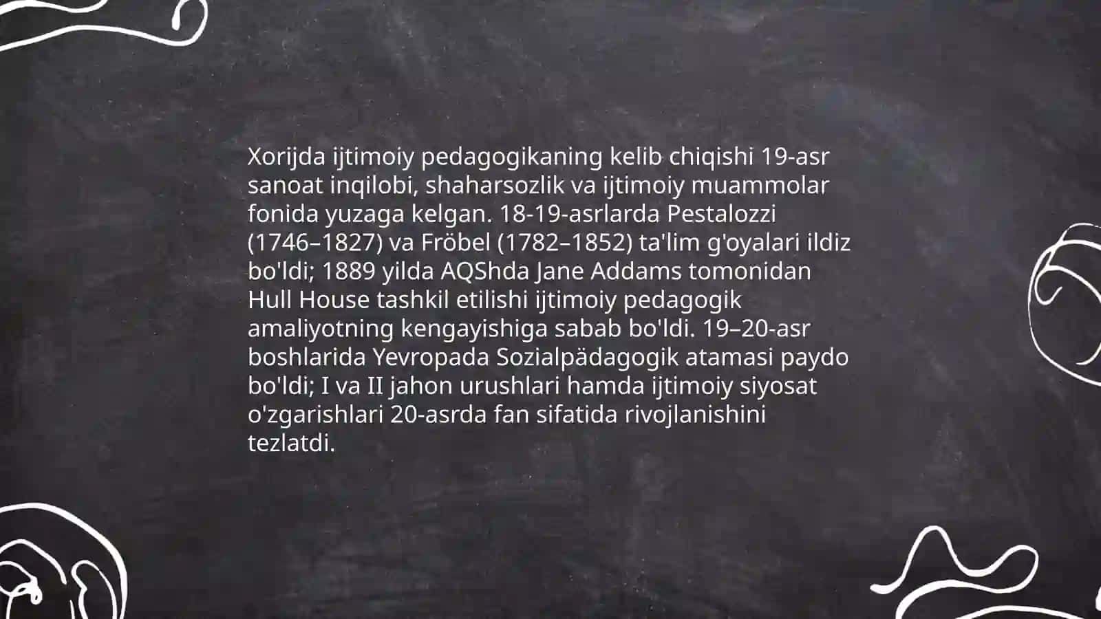 Xorijda ijtimoiy pedagogikaning rivojlanish tarixi 3