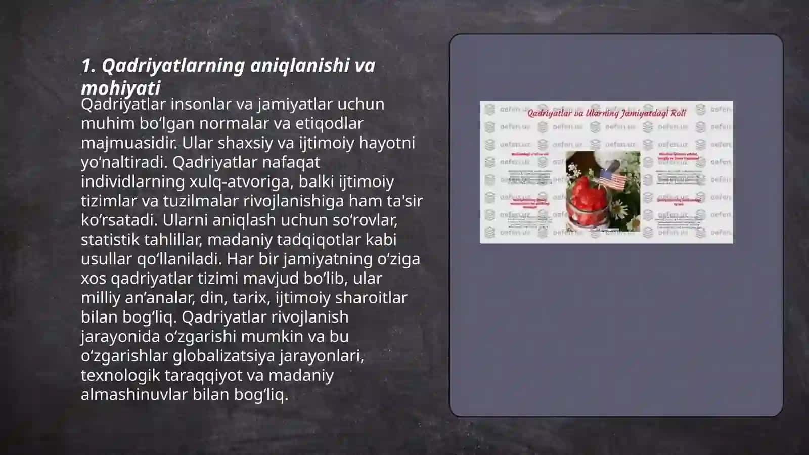 Qadriyatlar falsafasi 3
