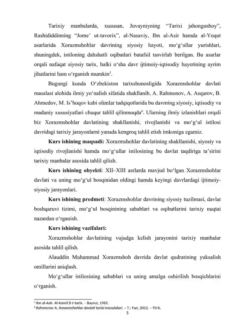 Xorazmshoxlar davlati va Mo‘g‘ullar istilosi 3
