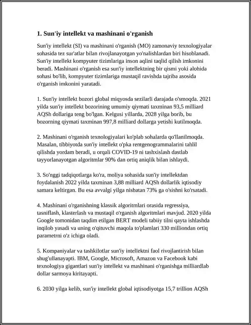 ZAMONAVIY AXBOROT TEXNOLOGIYALARI 3