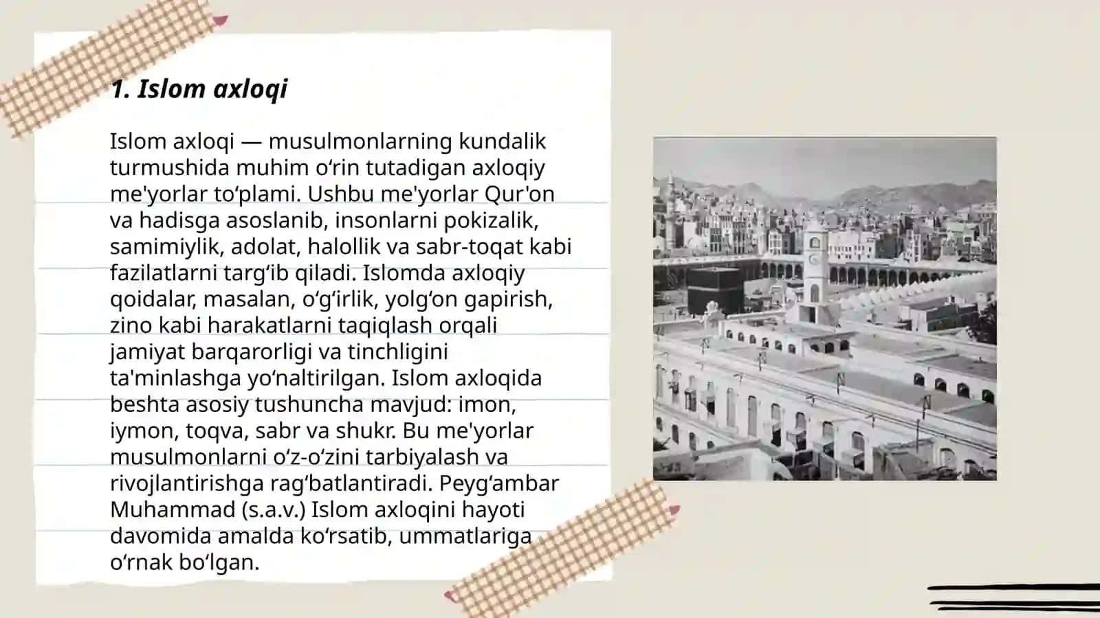 Islom axloqi 3