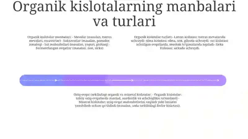 Organik va Mineral Kislotalar 3