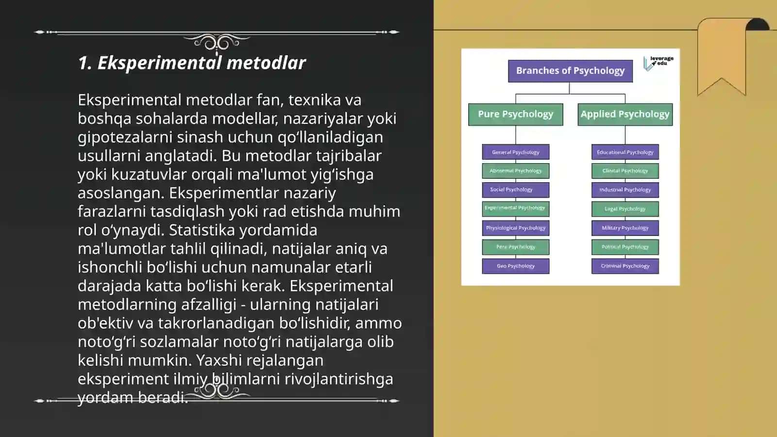 Hozirgi zamon psixologiyasining tadqiqod metodlari 3