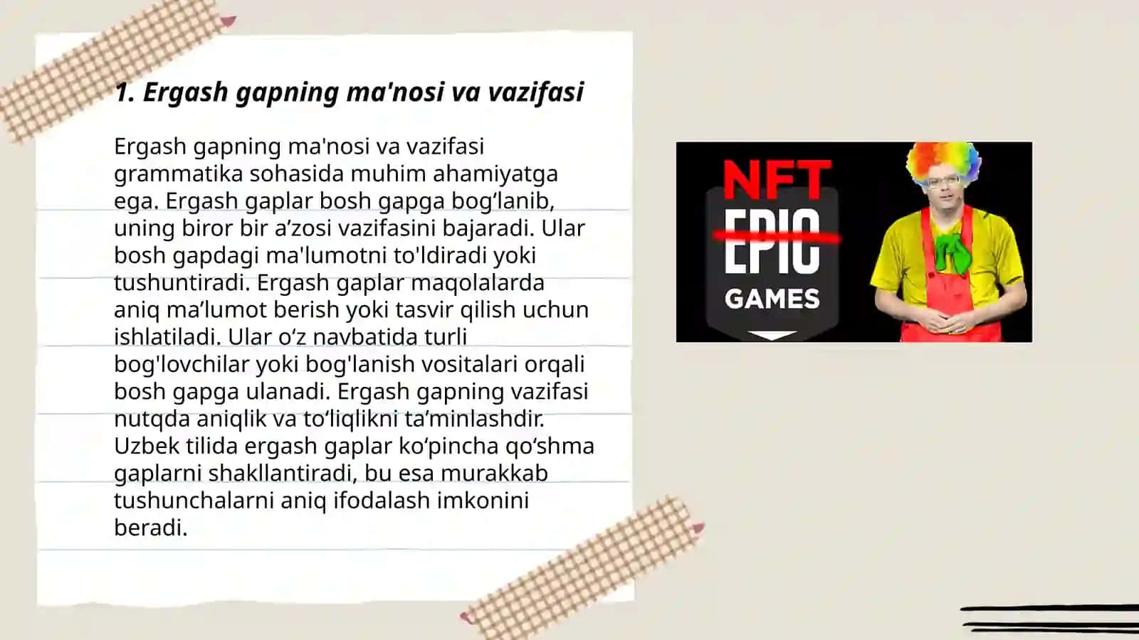 Bir necha ergash gapli qòshma gaplar 3