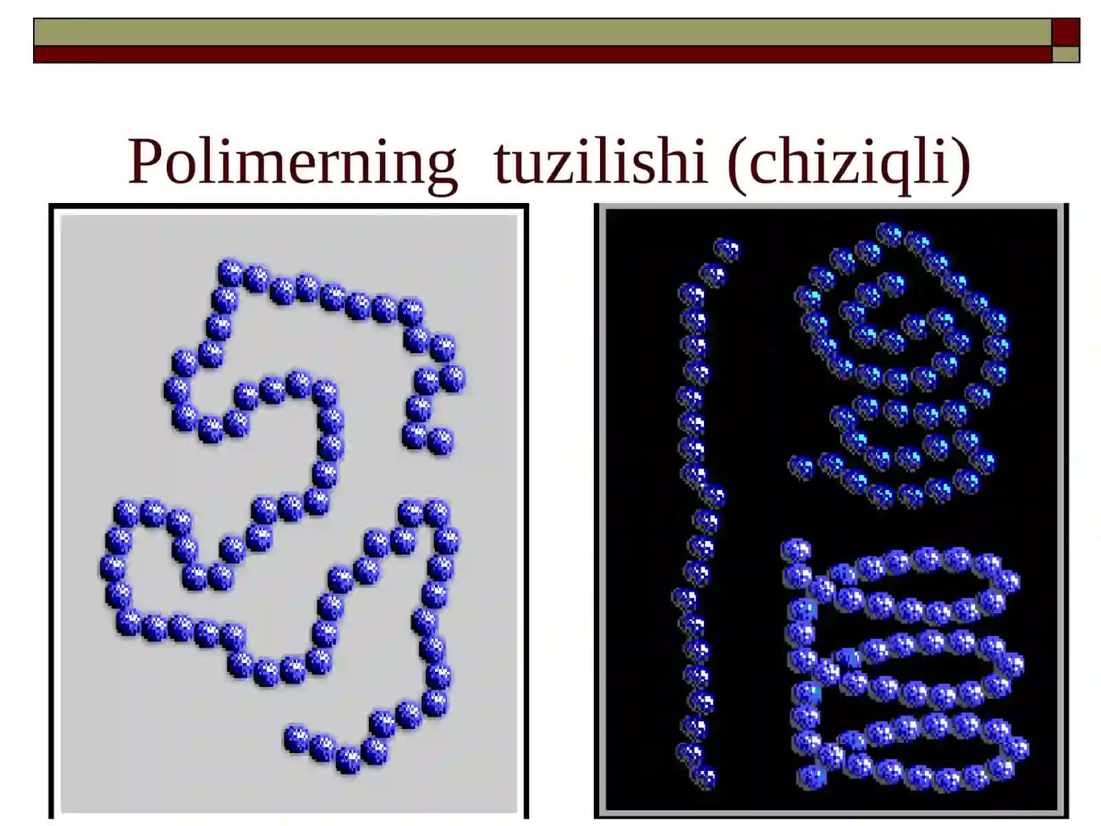 POLIMERLARNING NOMENKLATURASI, TURLARI, OLINISHI, XOSSALARI 3