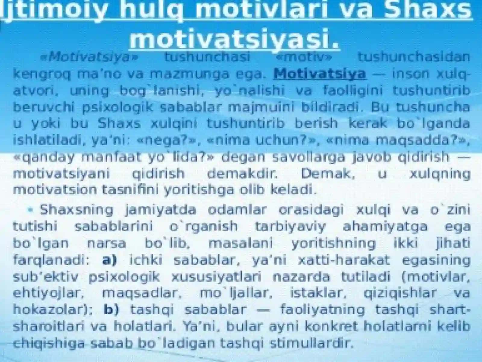 Shaxs, individ va individuallik 3