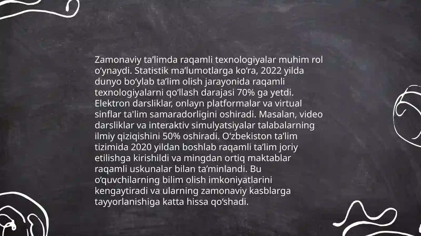 Zamonaviy texnik vositalar yordamida dars jarayonini tashkil etish 3