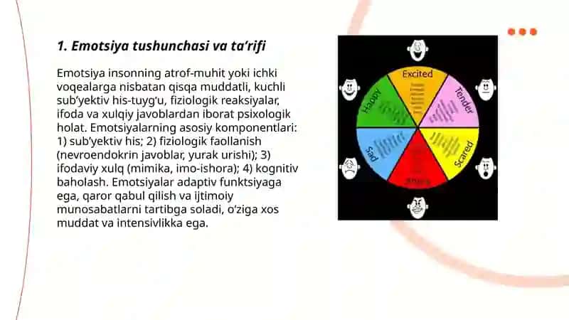 Emotsiya tushunchasi va turlari 3