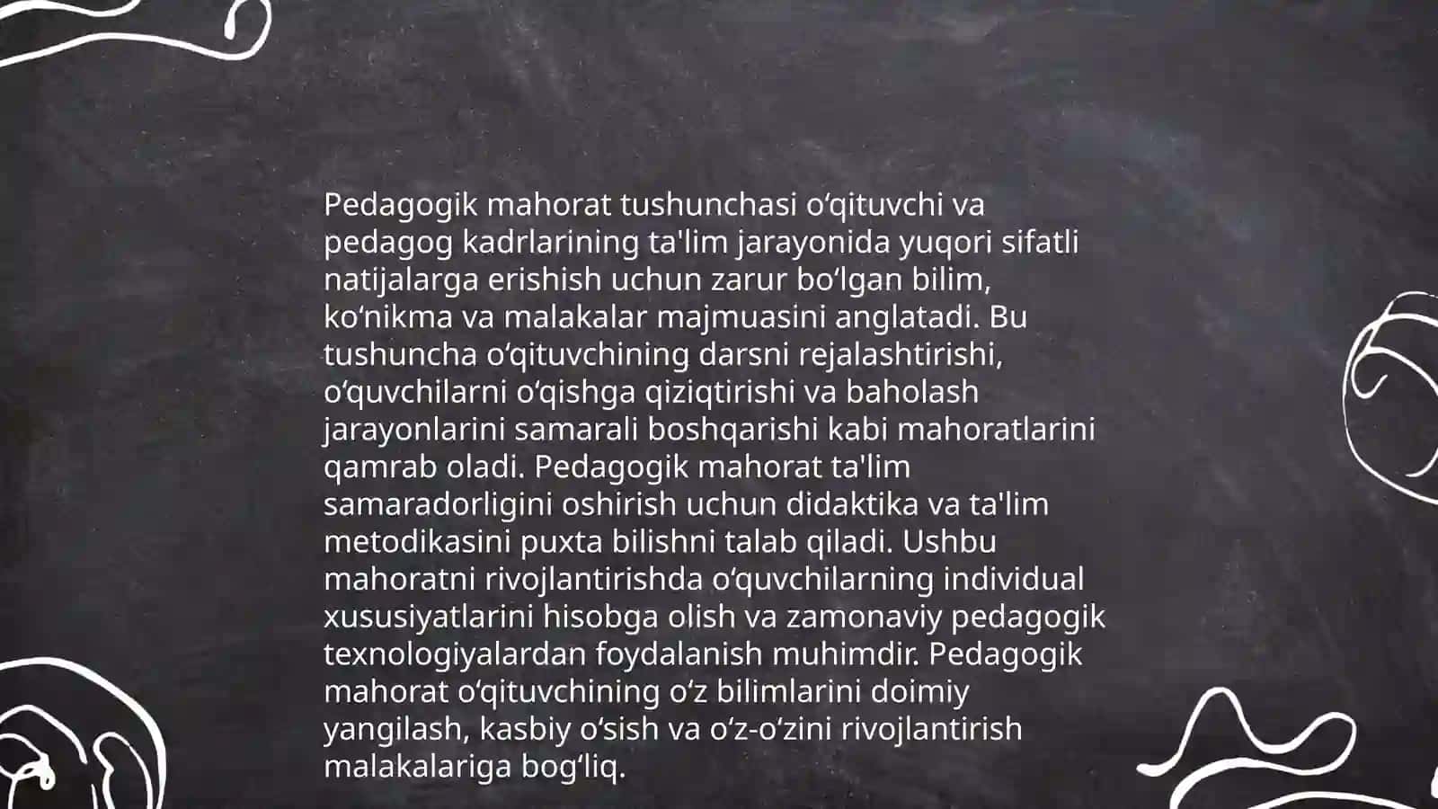 Pedagogik mahoratning tarkibiy qismlari 3