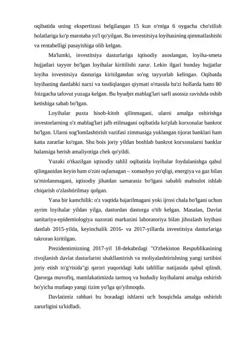 Davlat investitsiyasi dasturi 3