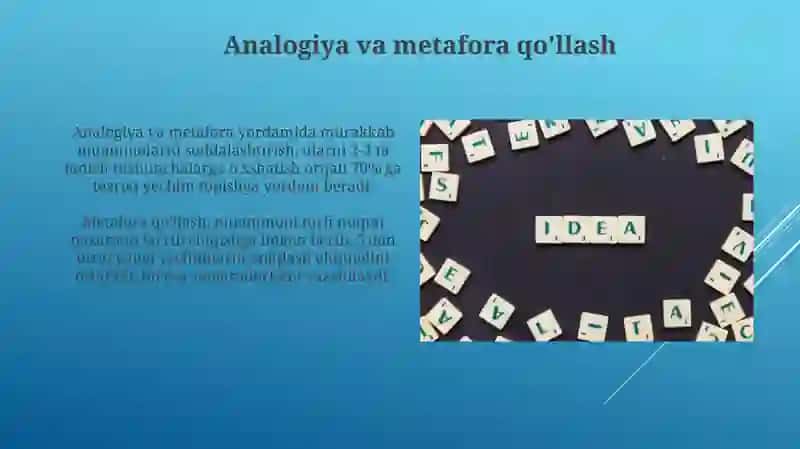 1000 ichida masalalar yechish metodlaridan foydalanish 3